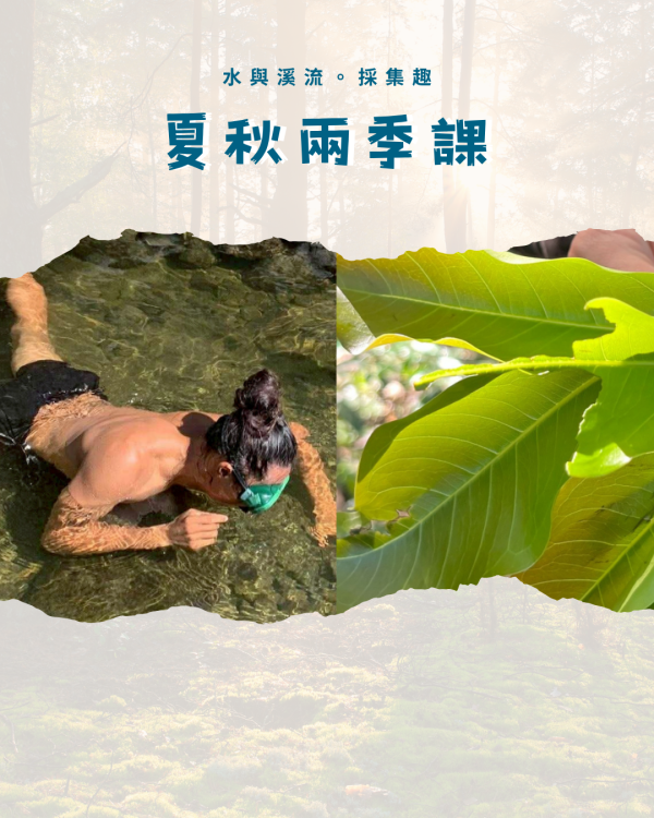 《阿傑的自然筆記》2026・夏秋兩季課